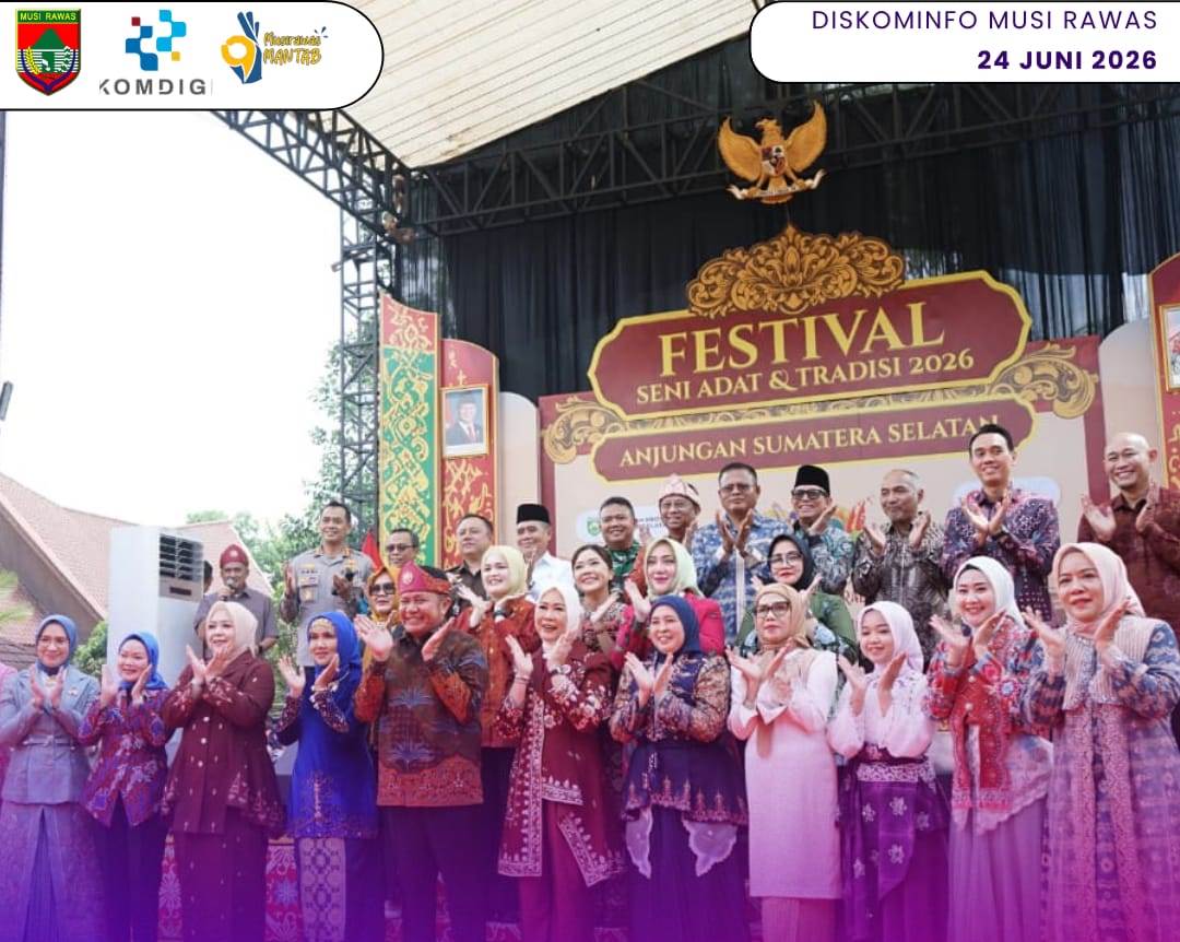 Bupati Musi Rawas Hadiri Pembukaan Festival Seni Adat &amp; Tradisi 2026
