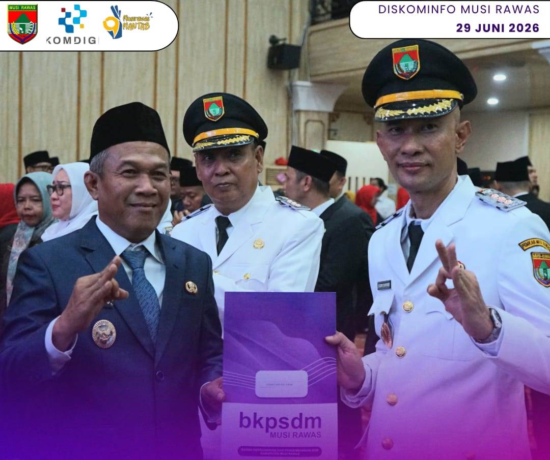 Wabup Musi Rawas Lantik 193 Pejabat Administrator dan Pengawas