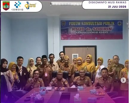 Sekda Musi Rawas Hadiri FKP RSUD dr. Sobirin Wujudkan Pelayanan Kesehatan yang lebih Berkualitas