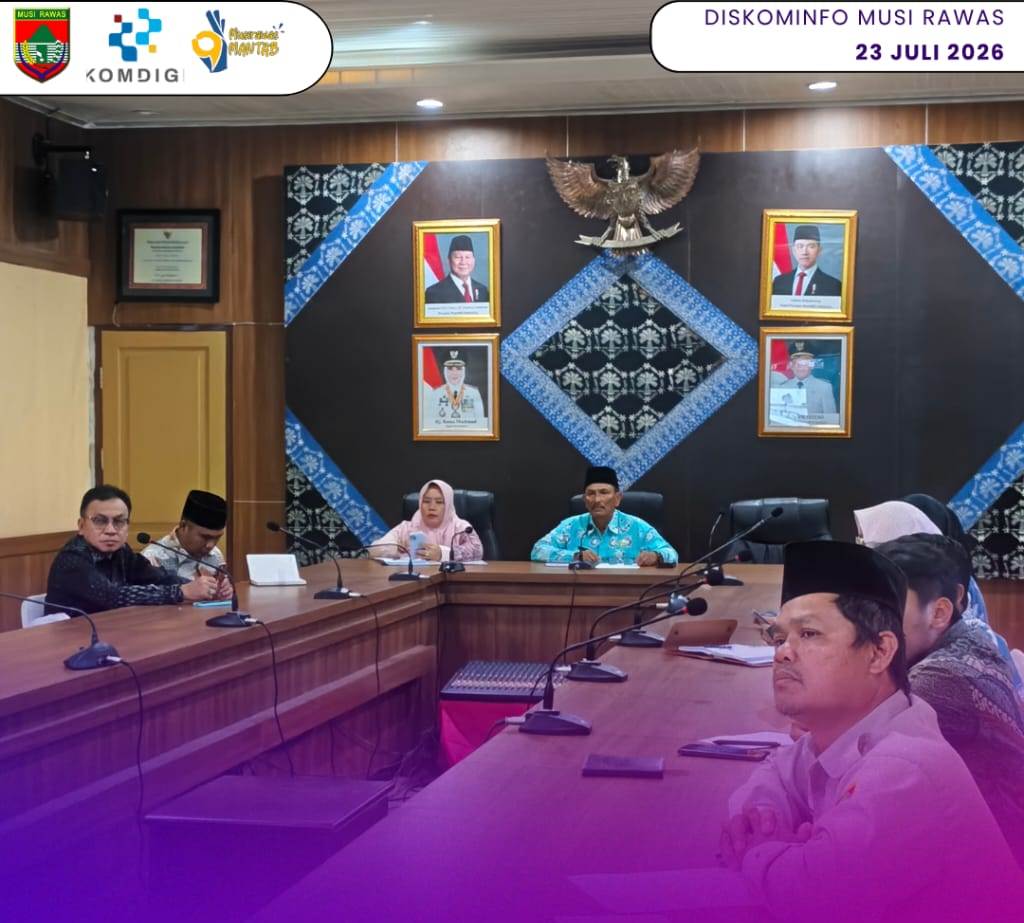 Staf Ahli Bupati Musi Rawas Ikuti Rapat Evaluasi Pendapatan Survei Sumur Masyarakat dan Persiapan Deklarasi Damai