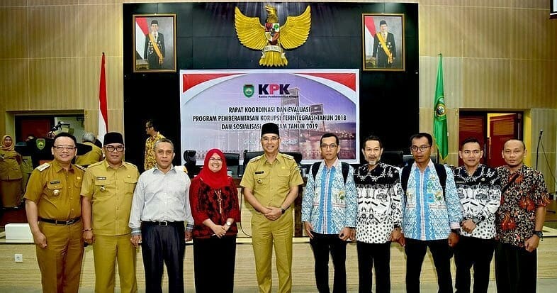 Kabupaten Musi Rawas Raih Terbaik I Rencana Aksi Pemberantasan Korupsi Terintegrasi KPK Tahun 2018
