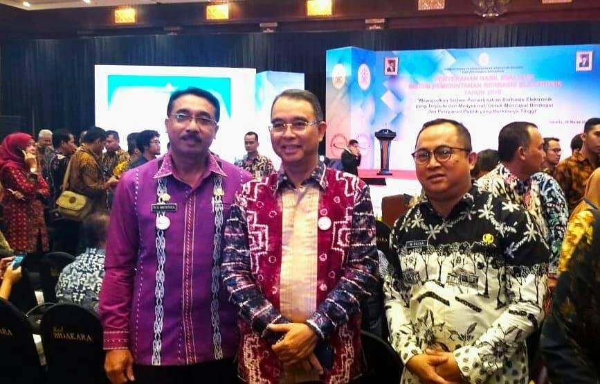 Penyerahan Hasil SPBE Tahun 2018