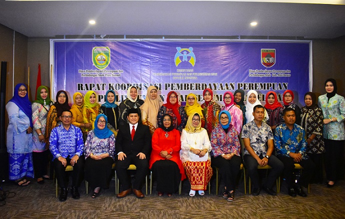 Wakil Bupati Musi Rawas Hj. Suwarti Membuka Acara Rapat Koordinasi PPPA Se-Sumatera Selatan