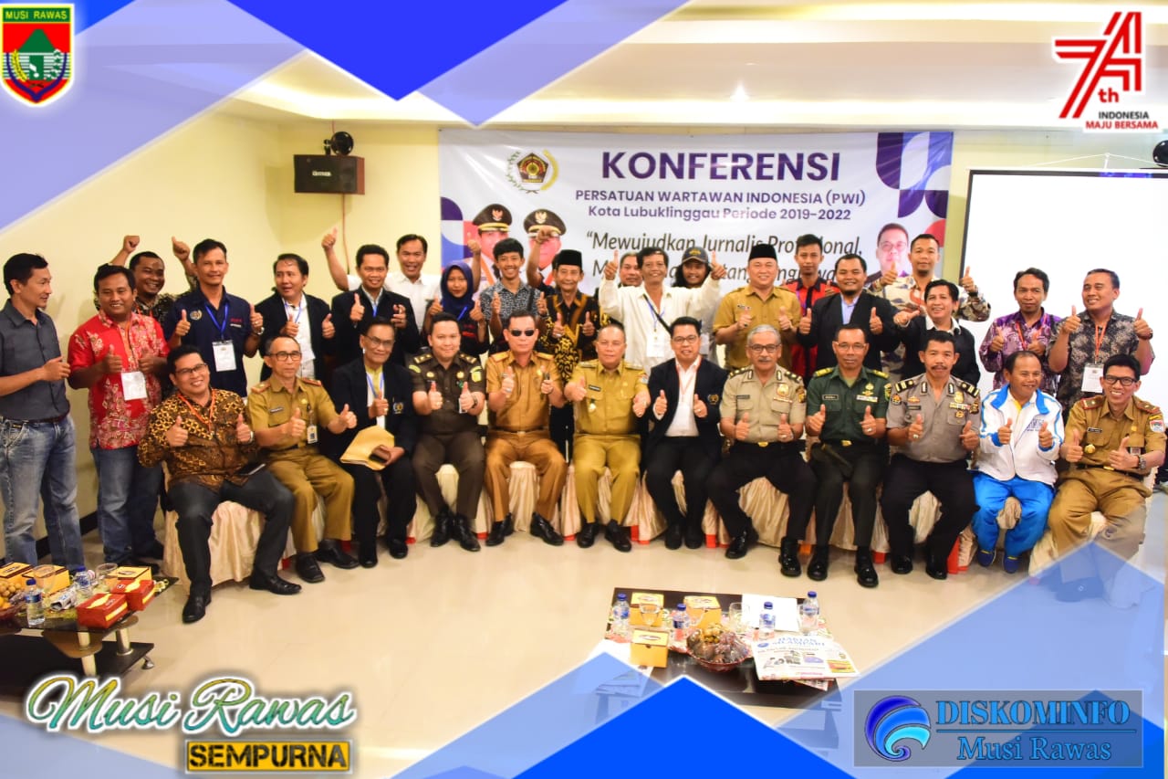 Kadis Kominfo Musi Rawas Hadiri Konferensi PWI Lubuklinggau