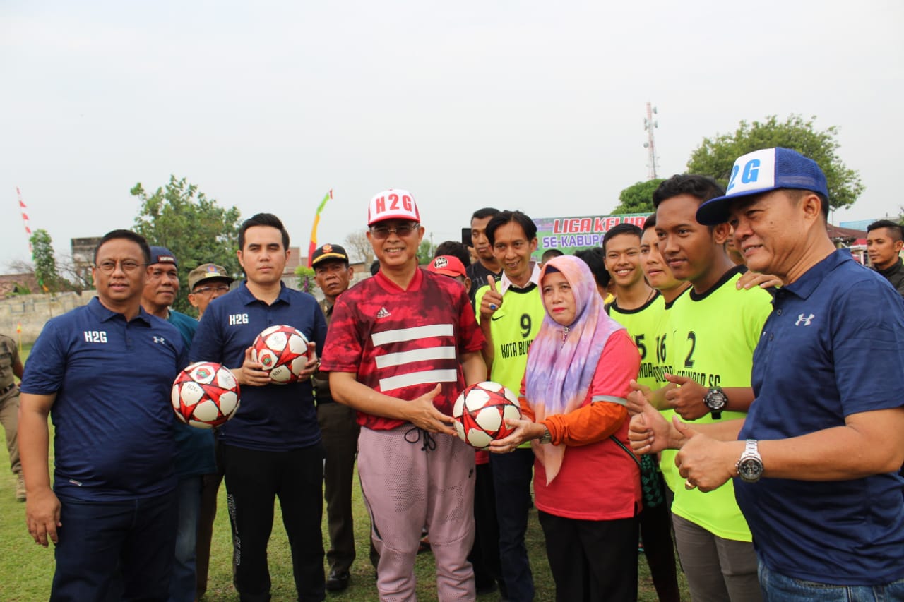 Bupati H2G Resmikan Liga Kelurahan Se Kabupaten Musi Rawas