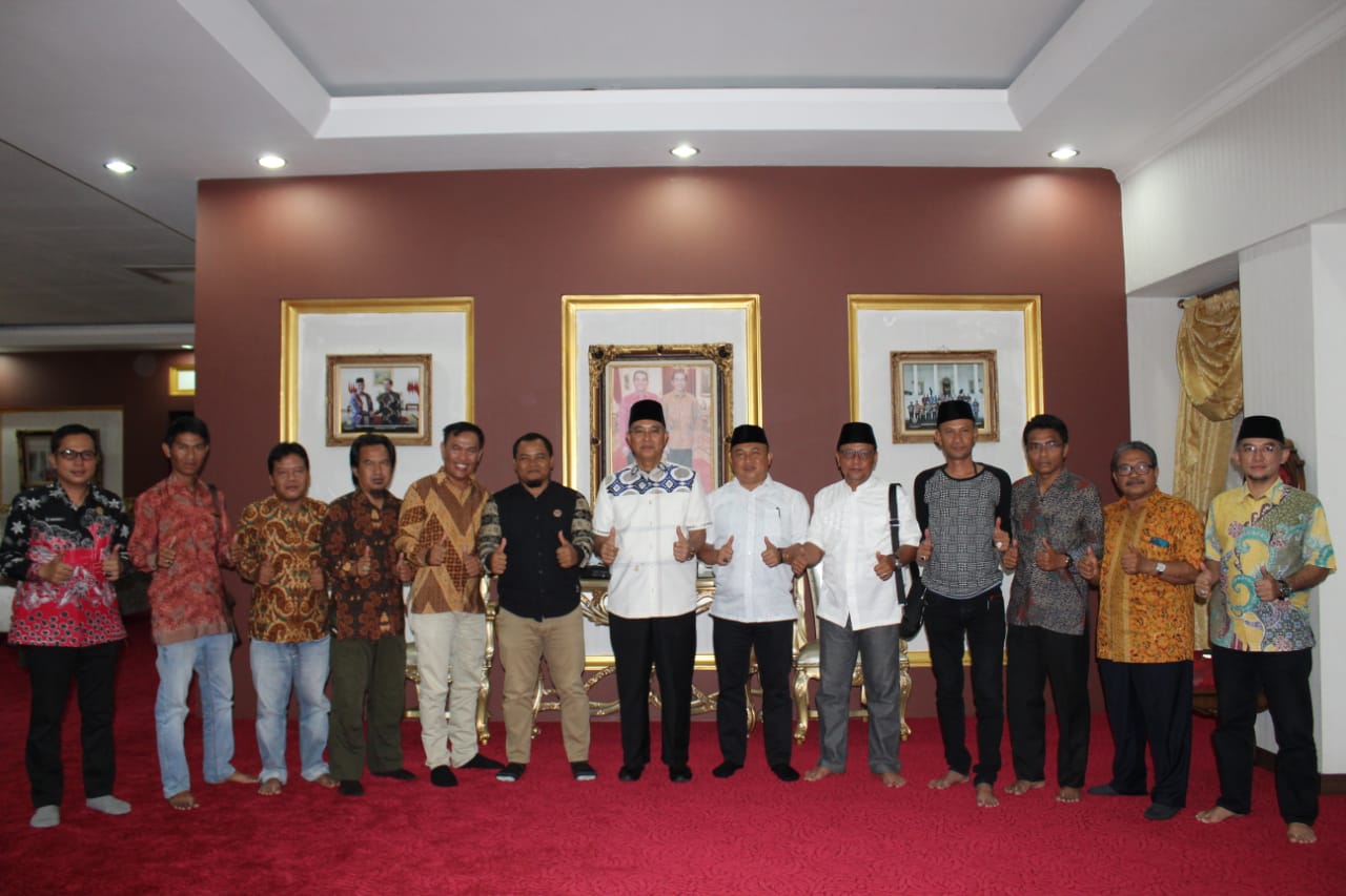 Terima Audiensi PWI, Bupati Siap Mendukung Orientasi Anggota PWI Musi Rawas