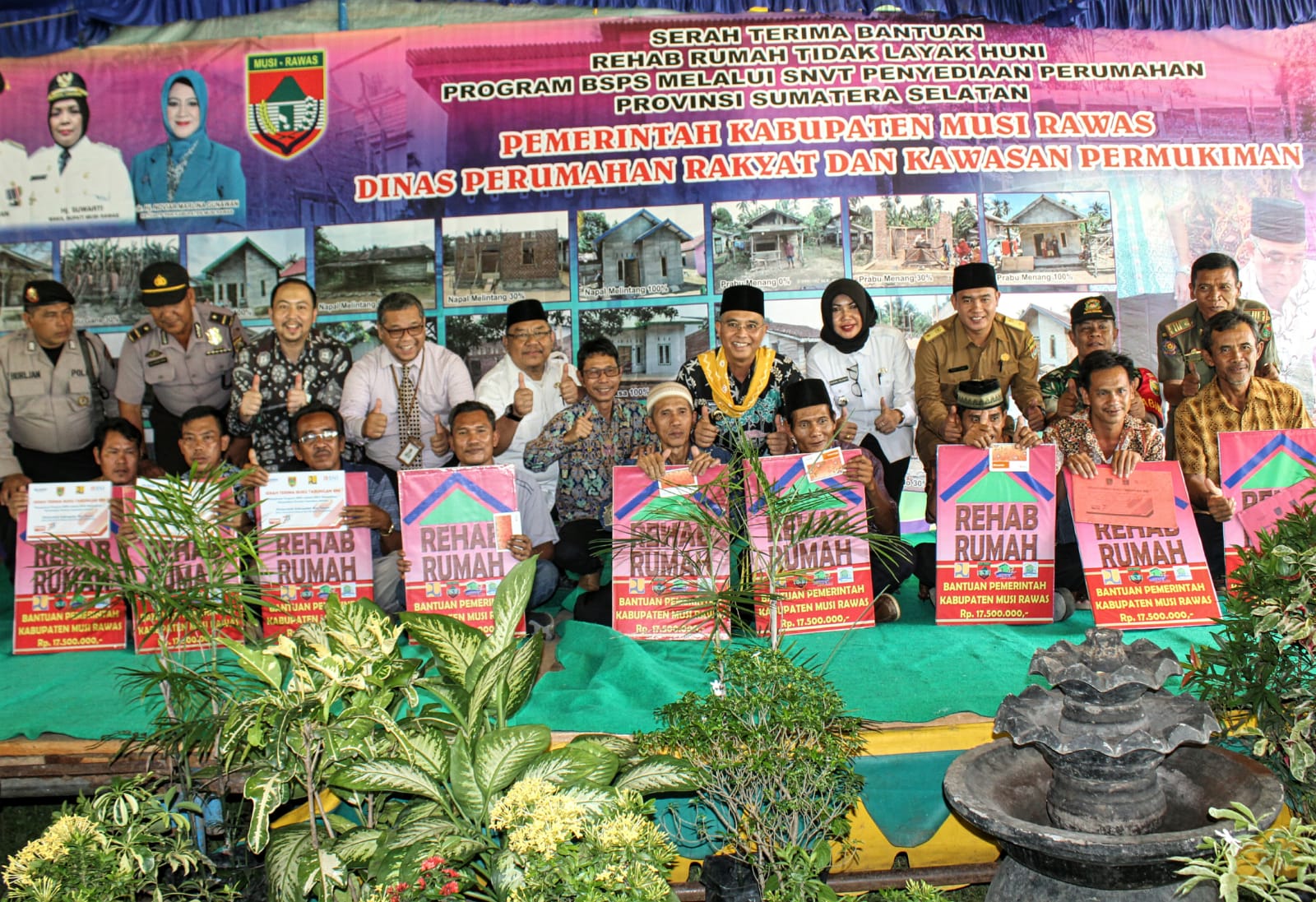 1.871 Unit Rumah Tidak Layak Huni Di Musi Rawas Sudah Di Perbaiki