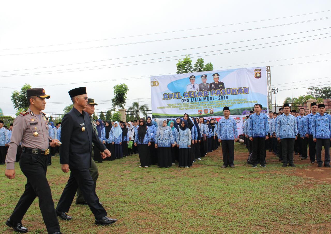 Pemkab Musi Rawas Laksanakan Upacara Peringatan Hari Bela Negara Ke-71 Dan Apel Gelar Pasukan