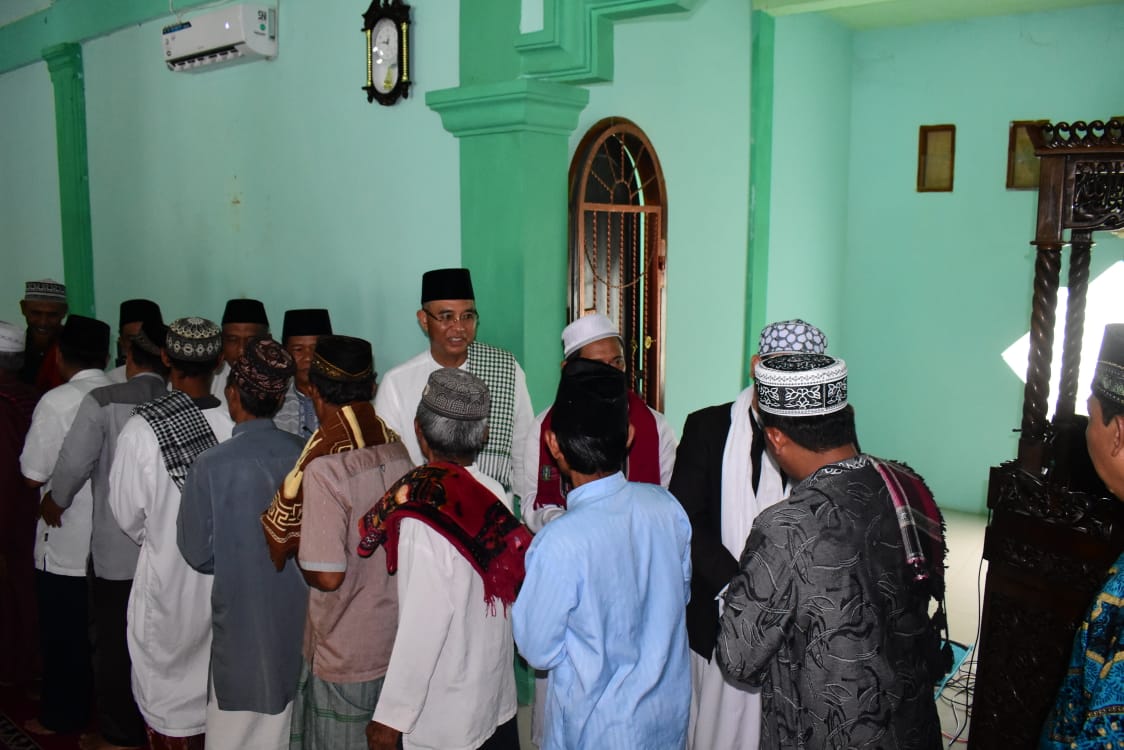 Bupati Safari Jumat di Masjid Nurul Iman Desa E Wonokerto Kecamatan Tugumulyo.