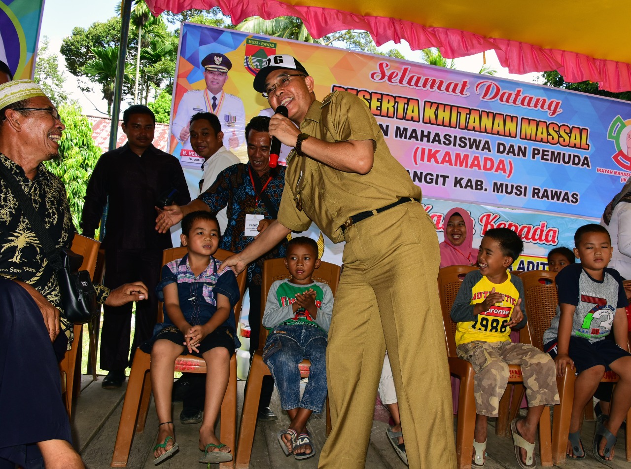 Bupati Musi Rawas, H. Hendra Gunawan himbau agar masyarakat selalu menanamkan sikap sabar dan syukur