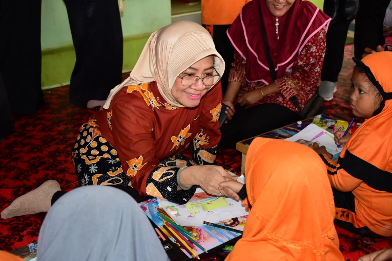 Bunda PAUD Musi Rawas kunjungi TK IT Mumtaza