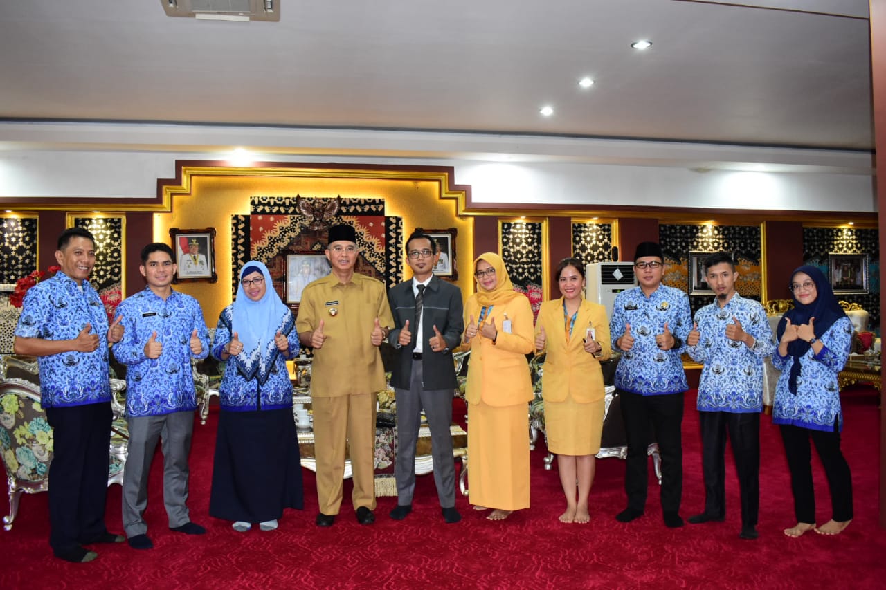 Audiensi Bupati Musi Rawas bersama Pimpinan Bank Mandiri