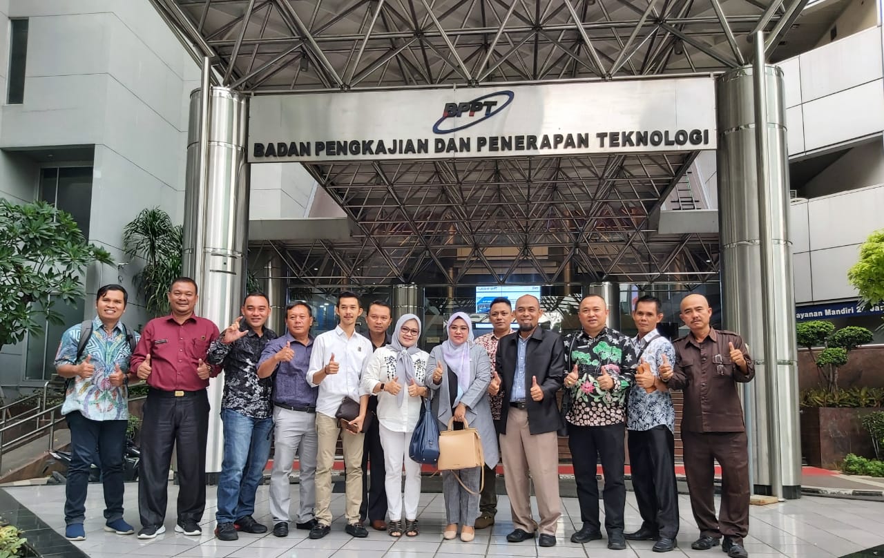 Komisi I DPRD Beserta Diskominfo dan DPMD Kabupaten Musi Rawas Kunker ke BPPT RI