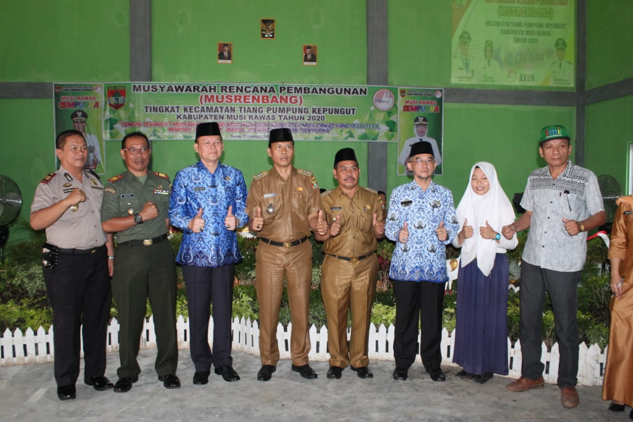 Asisten II Hadiri Musrenbang Tingkat Kecamatan TPK