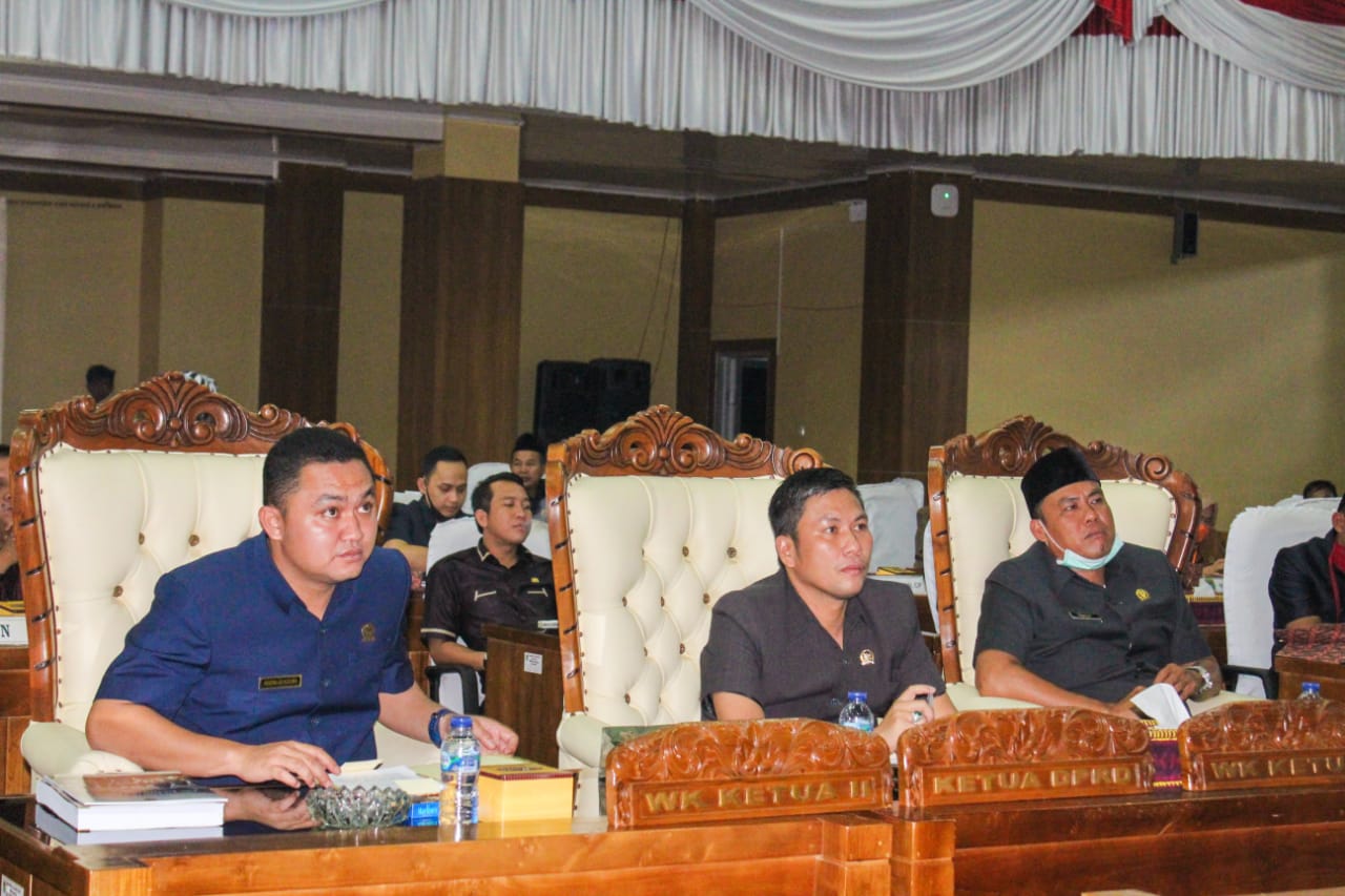 DPRD Musi Rawas Gelar Paripurna Via Video Conference