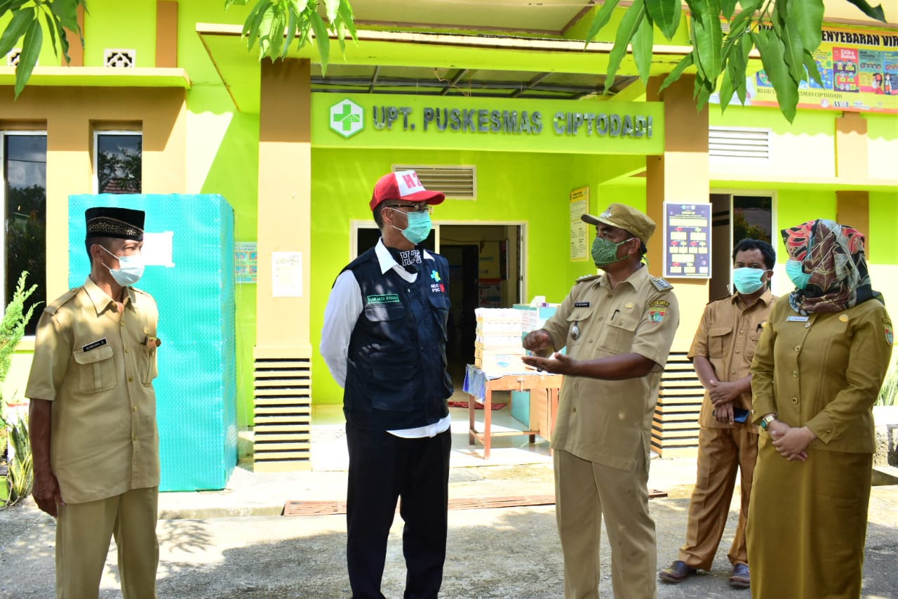 Pastikan Kesiapan Antisipasi Covid-19, Bupati H2G Tinjau Puskesmas Kecamatan