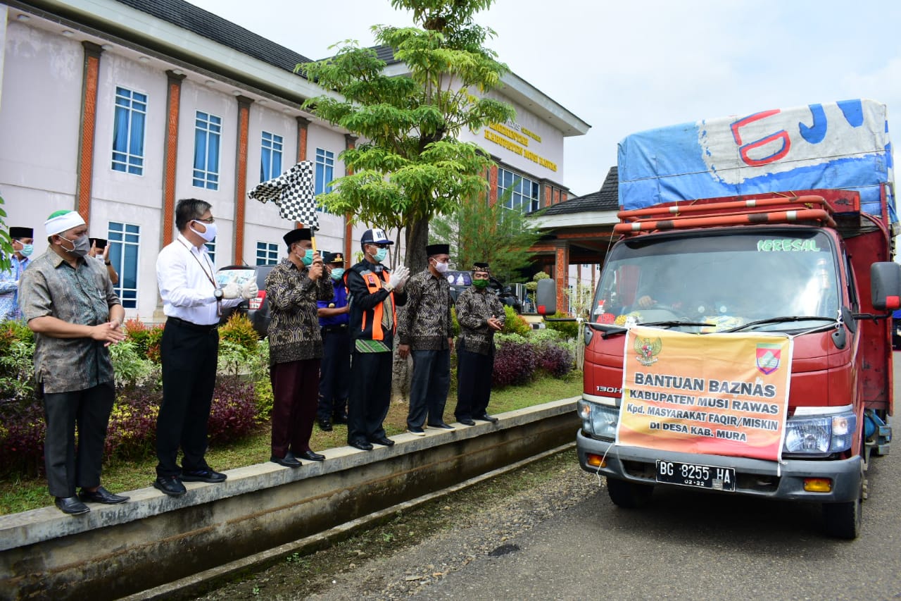 Baznas Mura Kembali Salurkan Bantuan Paket Sembako di Jayaloka