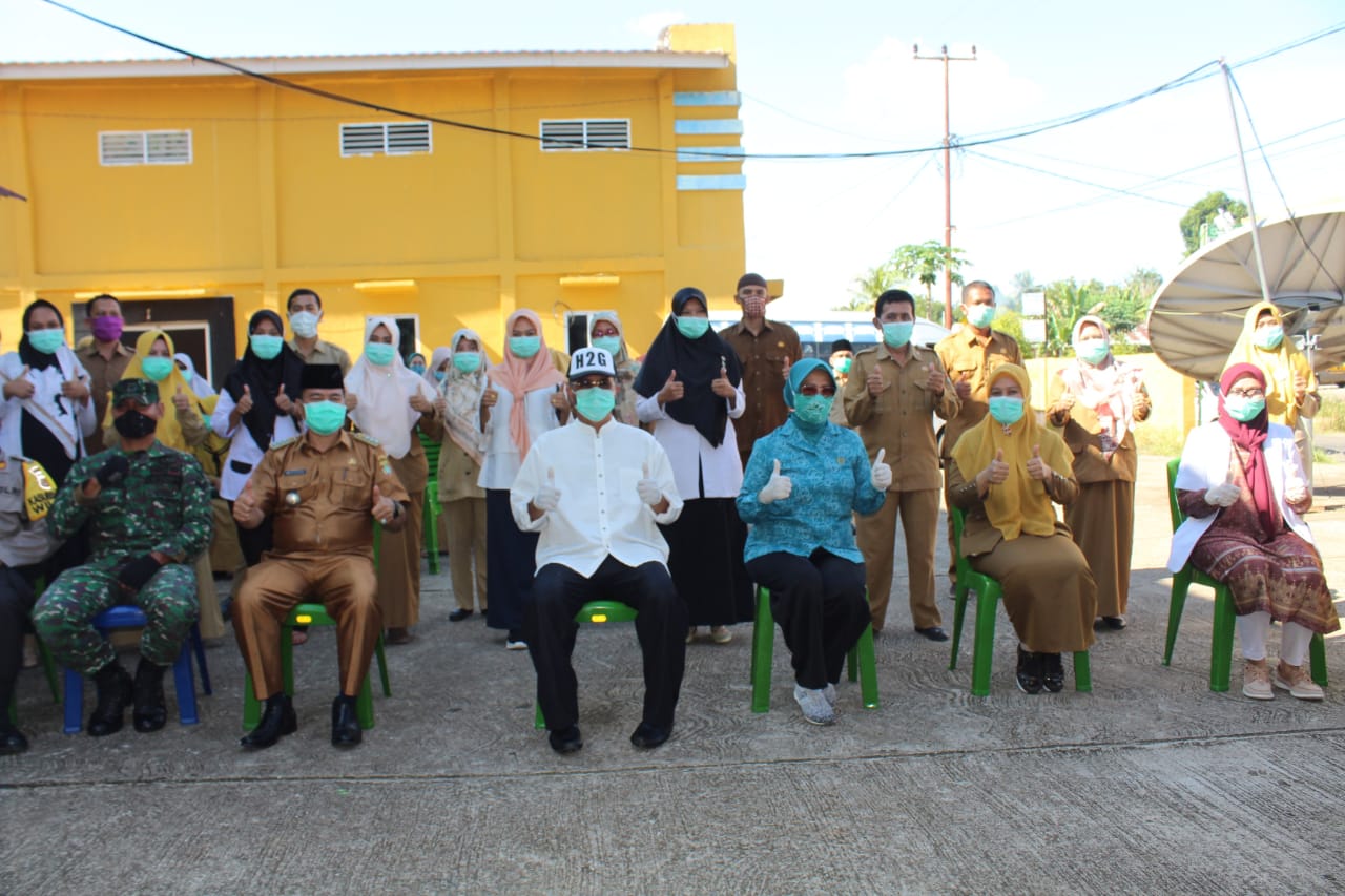 Persiapan Pelaksanaan New Normal, Bupati Mura Tinjau Kesiapan 4 Puskesmas