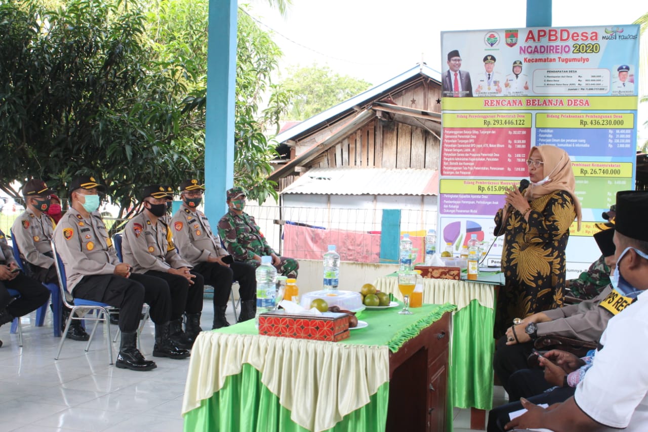 Wabup Mura Bersama Kapolres Kunjungi Desa Ngadirejo Lakukan Baksos