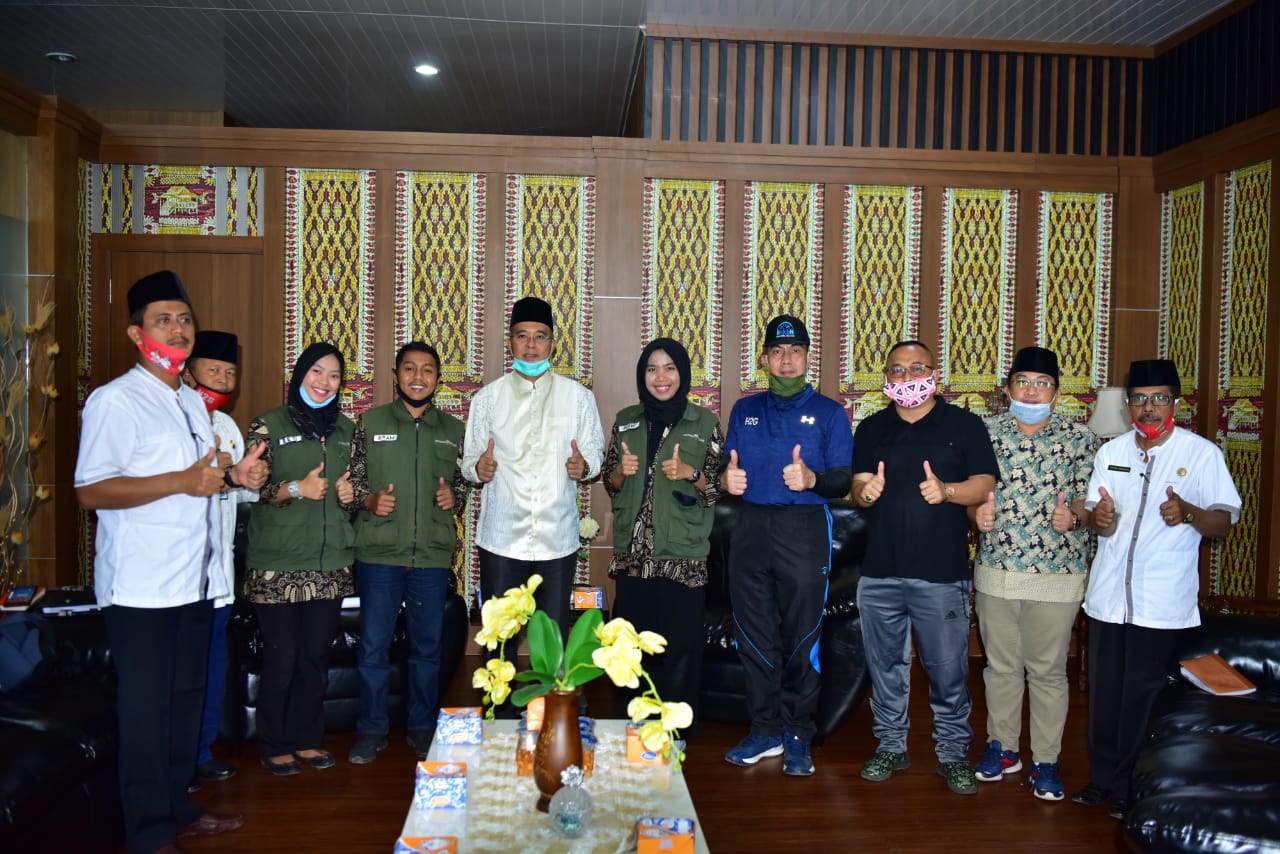 Bupati H2G Terima Audiensi Tim Indonesia Mengajar Mura