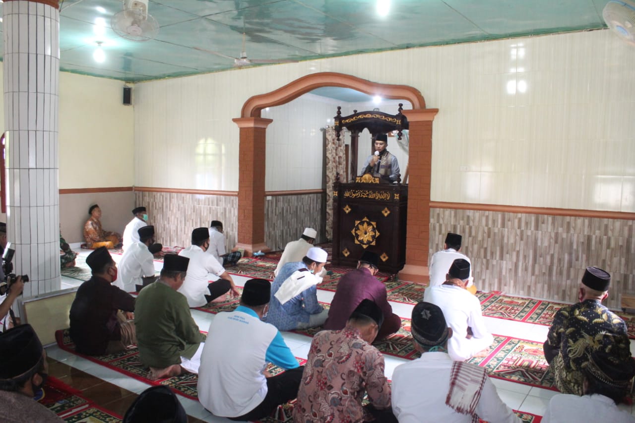 Safari Jumat di Desa Sukomulyo, Bupati Ajak Masyarakat Tetap Waspada Covid-19