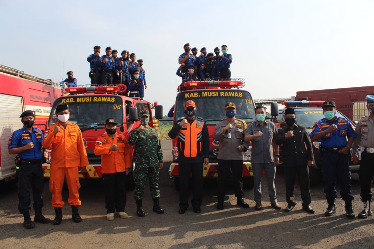 Bersiap Menghadapi Karhutla, Bupati Lepas Tim Satgas Karhutla Musi Rawas
