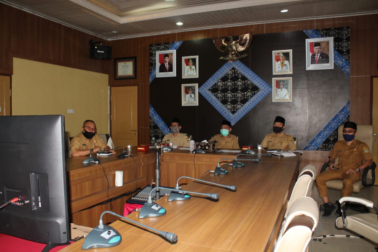 Bersiap Menghadapi Pilkada, Sekda Mura Ikuti Kampanye Virtual Gerakan Nasional Netralitas ASN