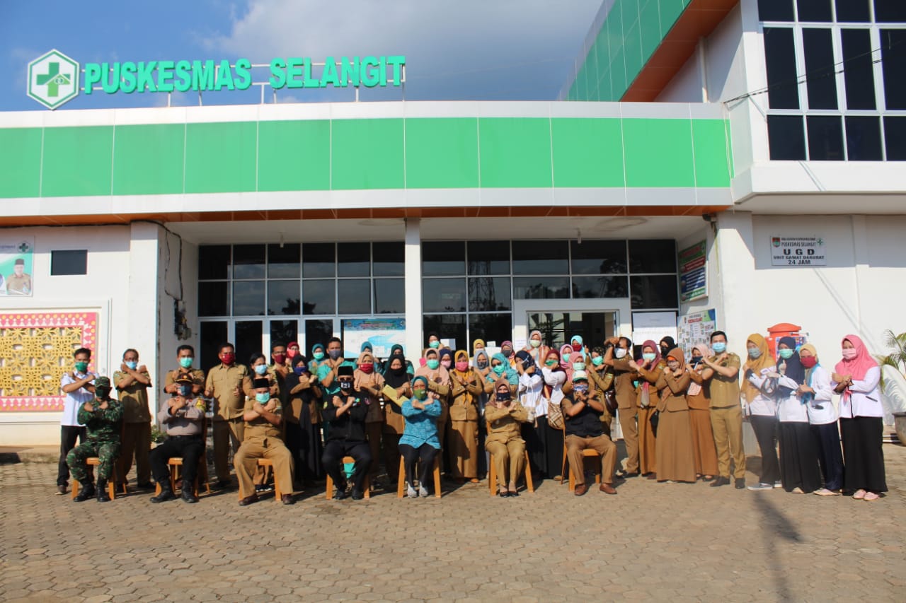 Kesiapan New Normal, Bupati Meninjau Langsung Kesiapan Puskesmas Selangit