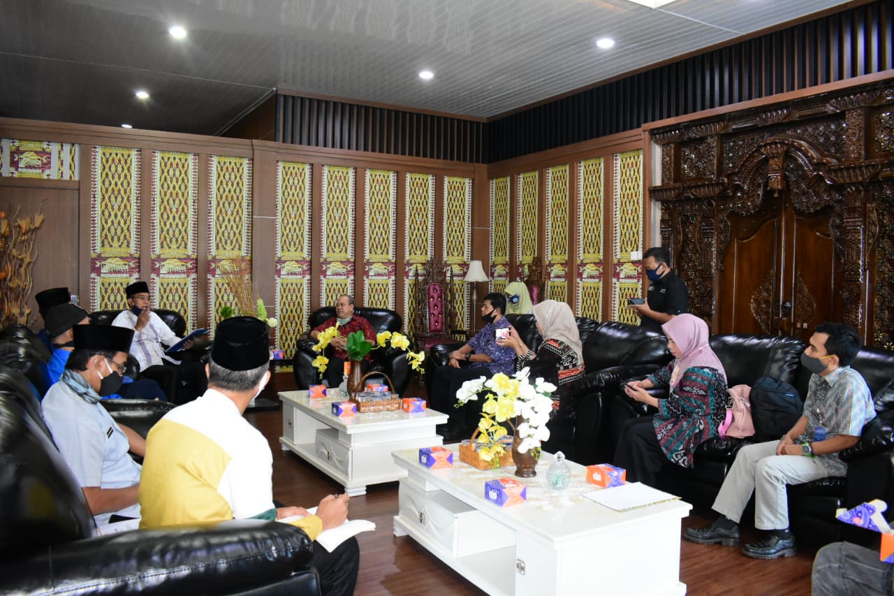 Bupati Mura Terima Audiensi Pimpinan TVRI SUMSEL