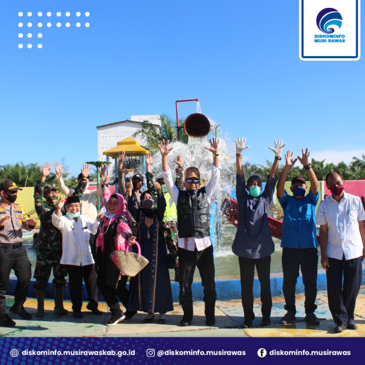 Diujung Lakitan, Bupati Resmikan Taman Wisata Podomoro Paradise