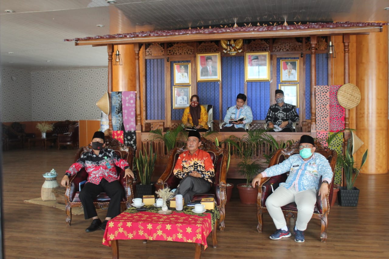 Sekda Mura Ikuti Audiensi Nasional Melalui Video Conference