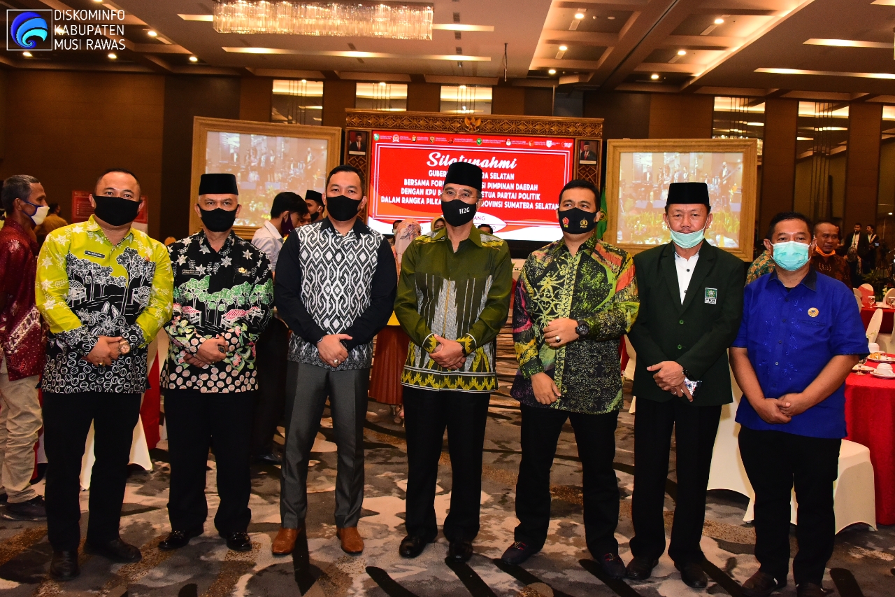 Wujudkan Pilkada Damai, Bupati H2G Hadiri Silahturahim FKPD Sumsel