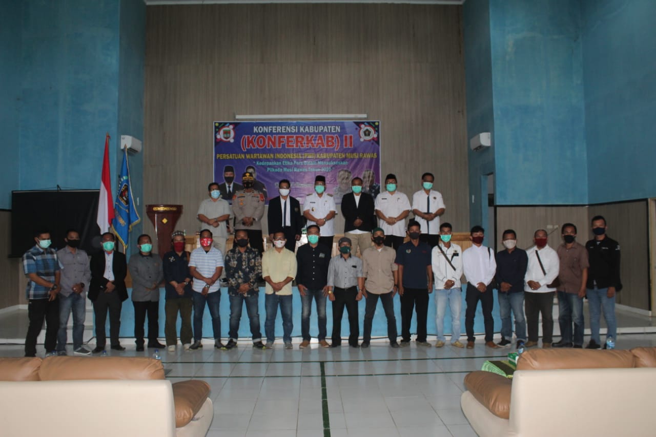Pjs Bupati Musi Rawas Buka Konferensi Kabupaten Ke II PWI Kabupeten Musi Rawas