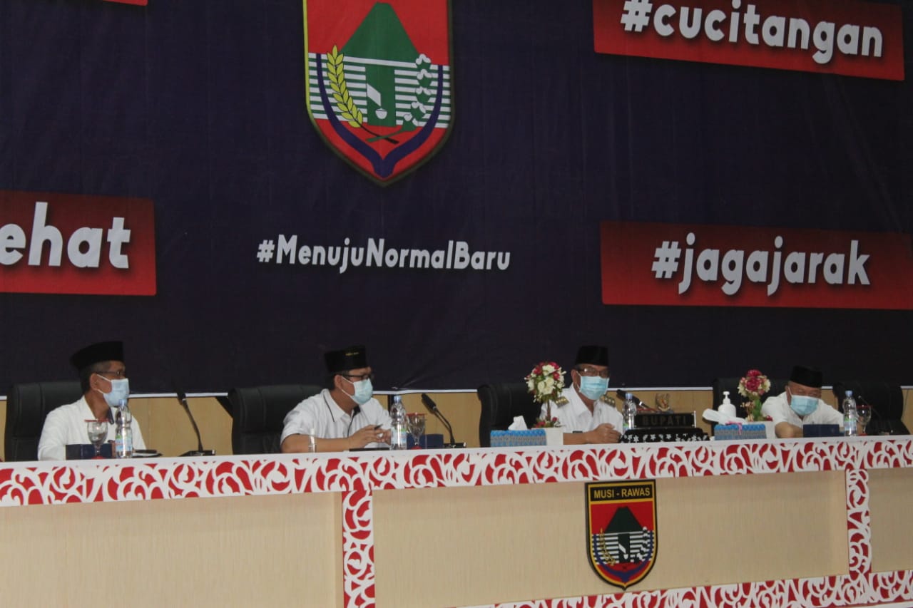 Pjs Bupati Musi Rawas Pimpin Rapat Staf Bersama OPD dan Camat