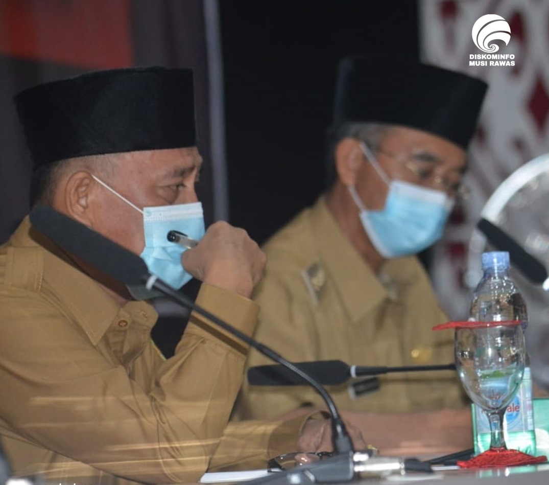 Bupati H2G Pimpin Rapat Staf Bersama OPD dan Camat