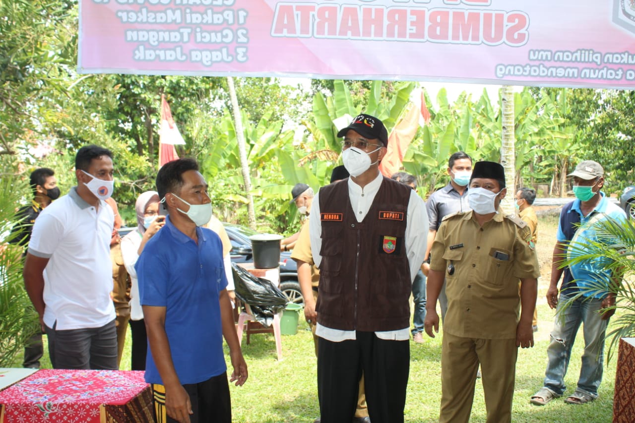 Jelang Pencoblosan, Bupati Mura Tinjau Kesiapan TPS di 5 Kecamatan