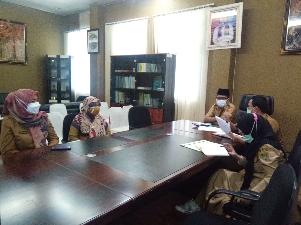 Via Virtual, Staf Ahli Bupati Ikuti Rekonsiliasi Iuran Jaminan Kesehatan Peserta PPU di Pemda Mura