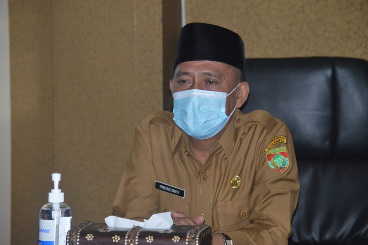 Sekda Mura Ikut Rakor Pelaksanaan Kesiapan Vaksinasi Covid 19 dan Penegakan Prokes Bersama Mendagri,