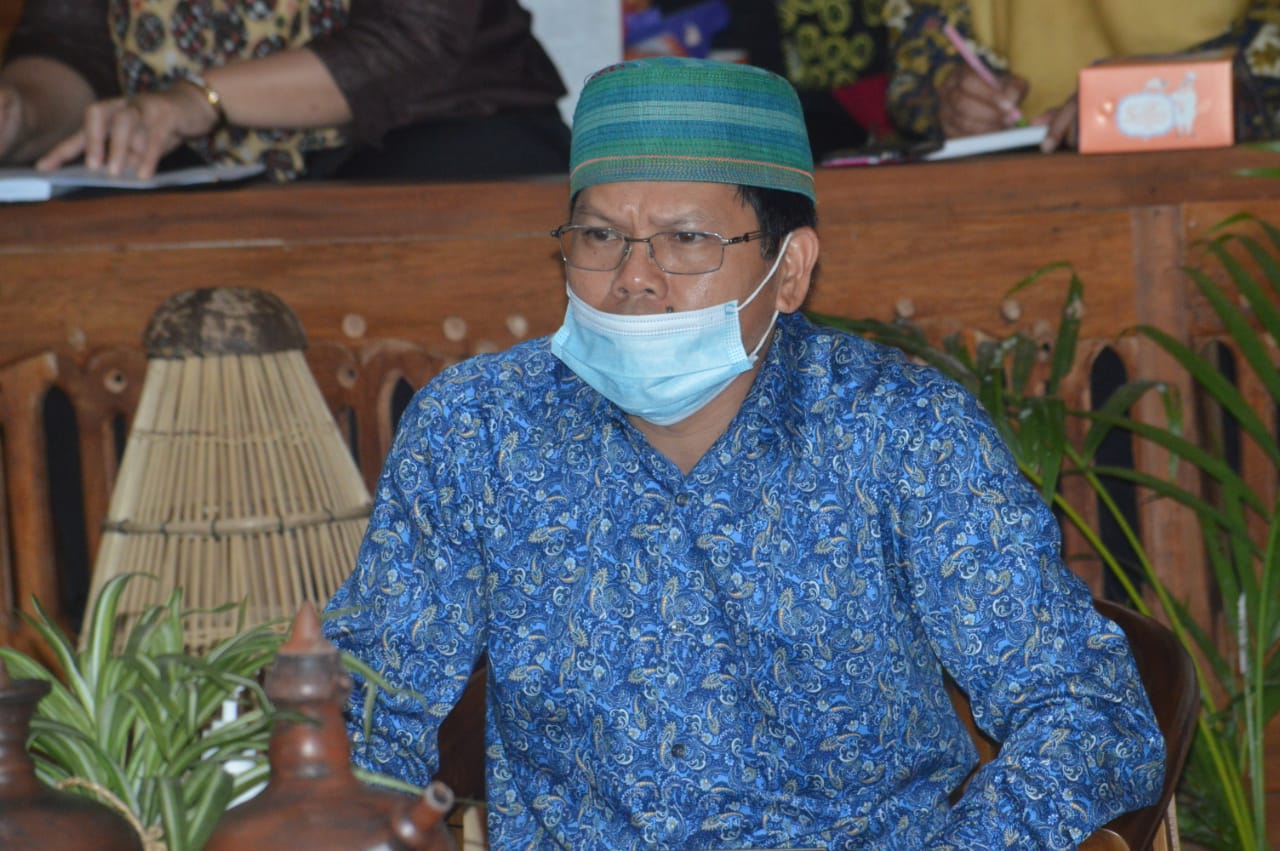 Via Vidcon, Kepala Bappeda Ikut Serta Bimbingan Teknis Pelaksanaan Konvergensi Aksi Intervensi Perce