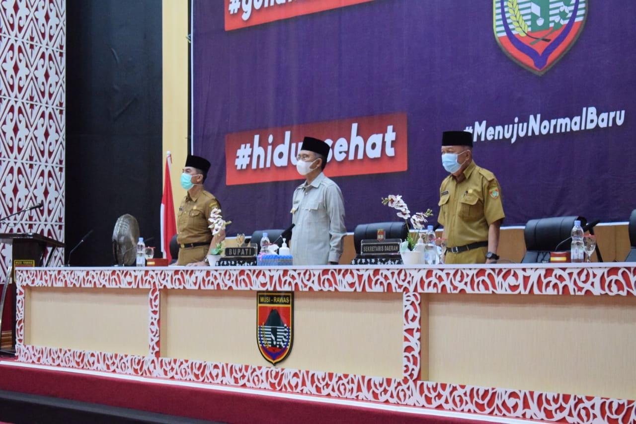 Rapat Staf, Dinkes Mura Laporkan 2309 Tenaga Medis Siap Divaksinasi