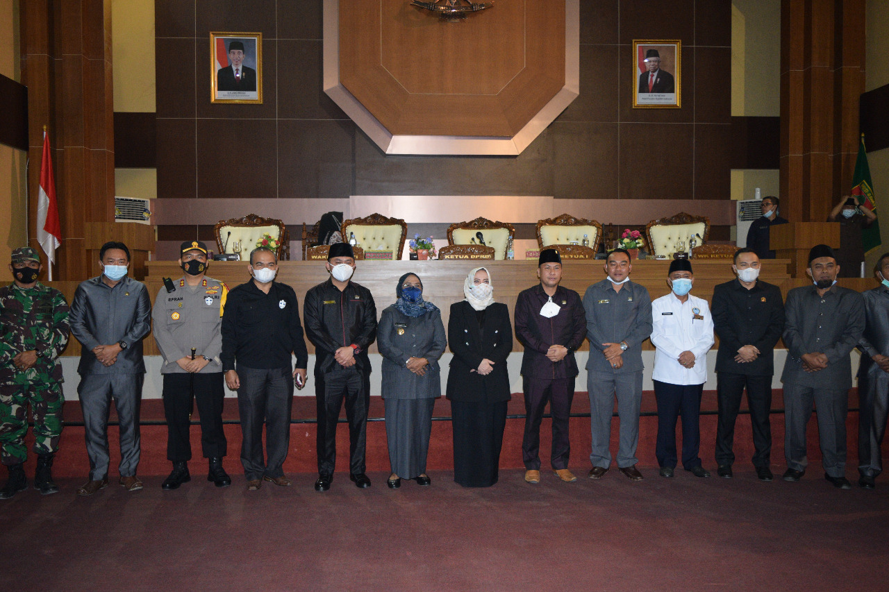 DPRD Musi Rawas Gelar Rapat Paripurna Pengumuman Hasil Penetapan Pasangan Terpilih Bupati dan Wakil