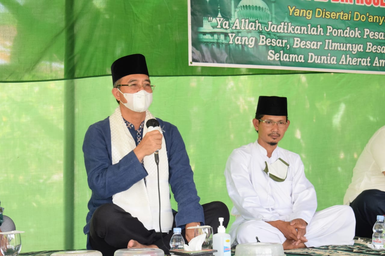 Bupati Mura Hadiri Syukuran Berdirinya Rumah Santri Ponpes Maulana Syarif Hidayatullah