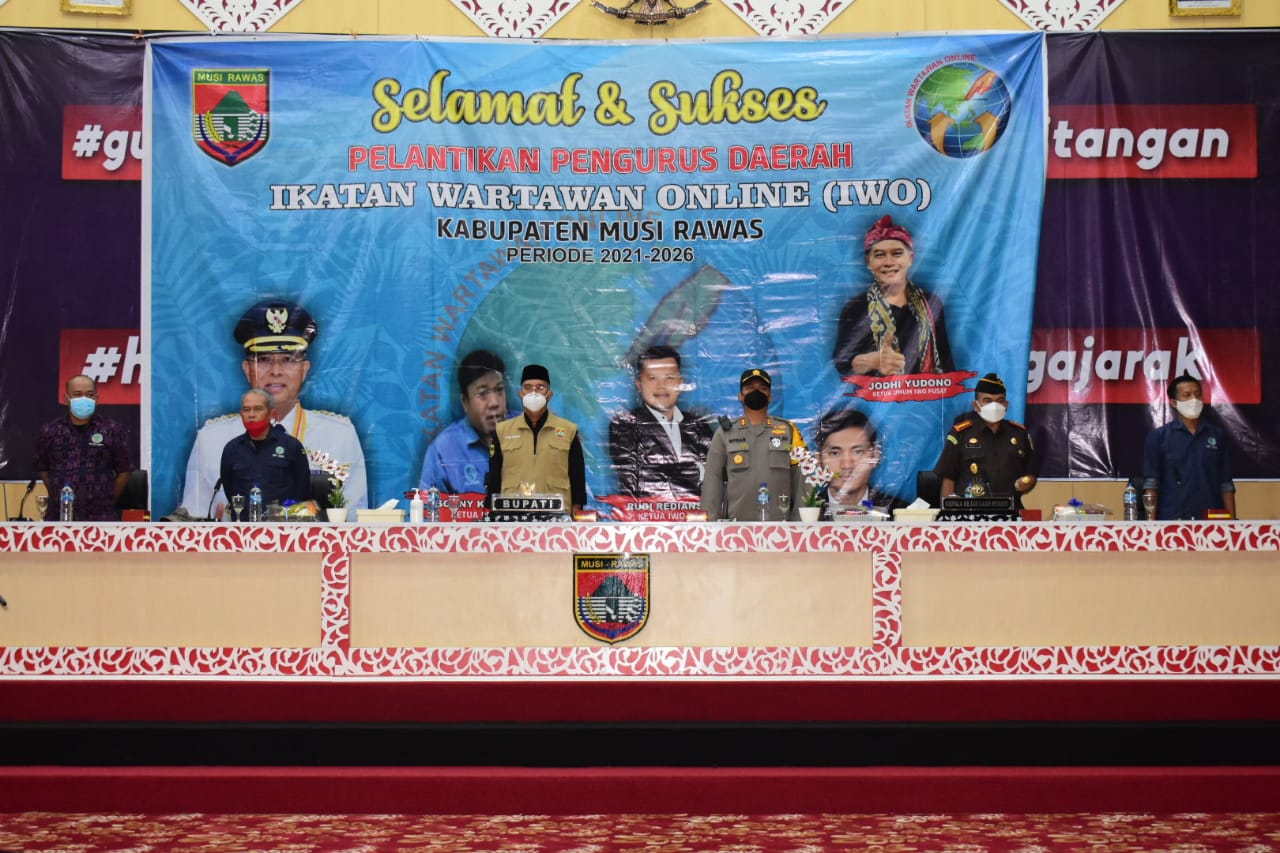 Bupati Mura Hadiri Pelantikan PD IWO Musi Rawas