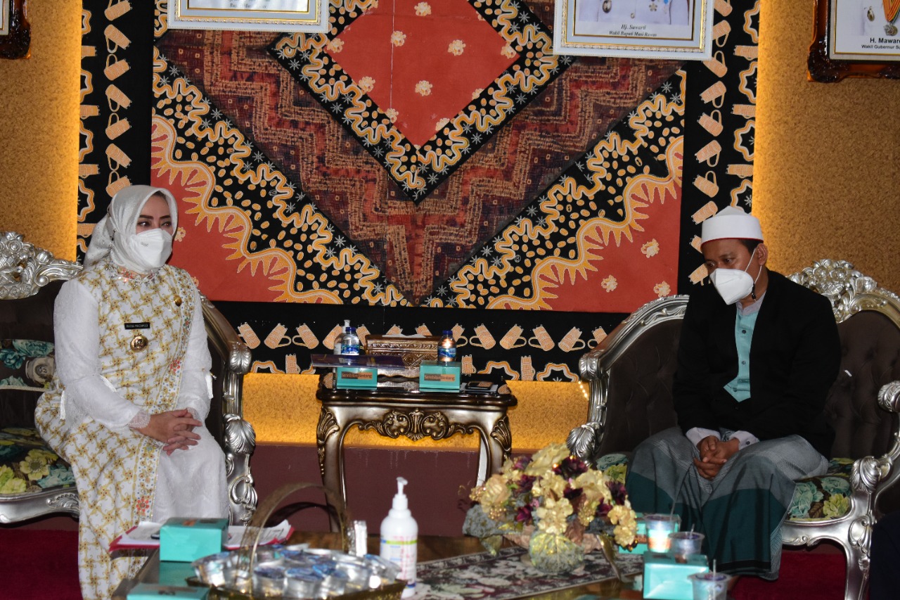 Audiensi Bupati Musi Rawas Hj Ratna Machmud bersama Lembaga Pembinaan Rumah Tahfidz (LPRT)