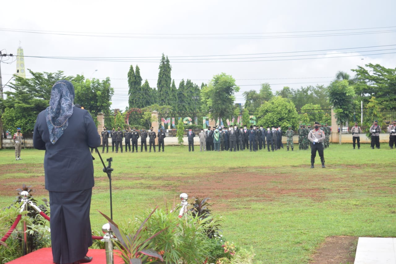 Wabup Mura menjadi Inspektur upacara peringatan Hari Pahlawan Ke-76 tahun 2021