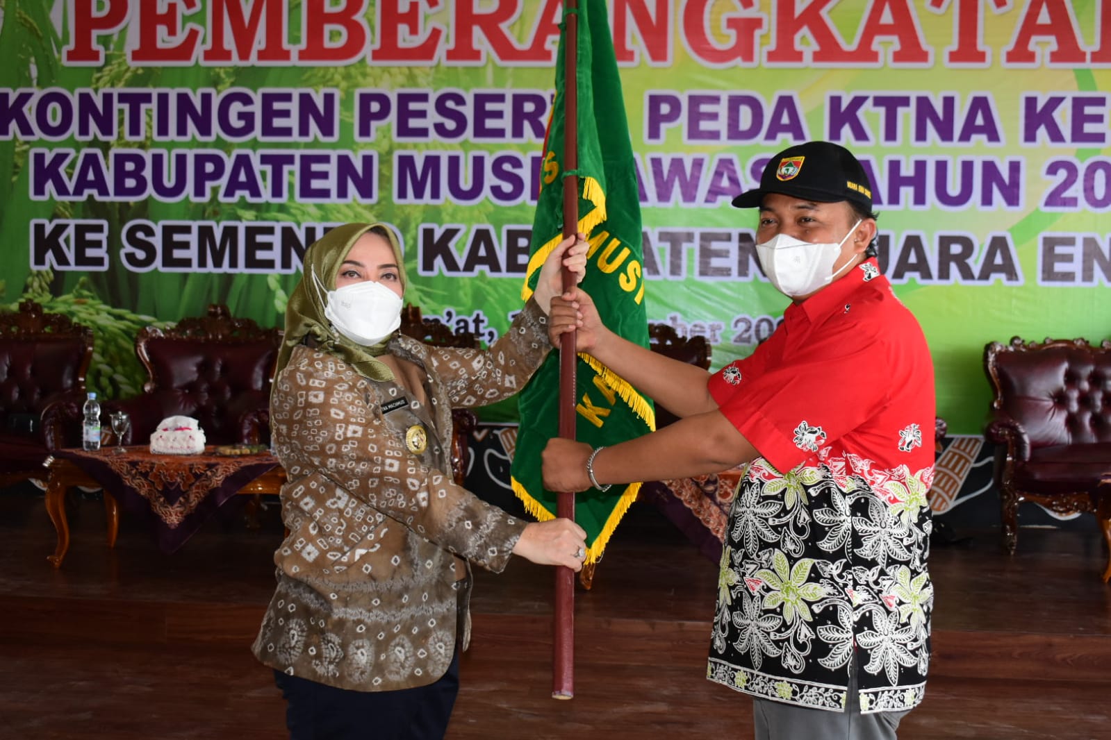 Bupati Musi Rawas Melepas Kontingen PEDA KTNA Kabupaten Musi RawasÂ 