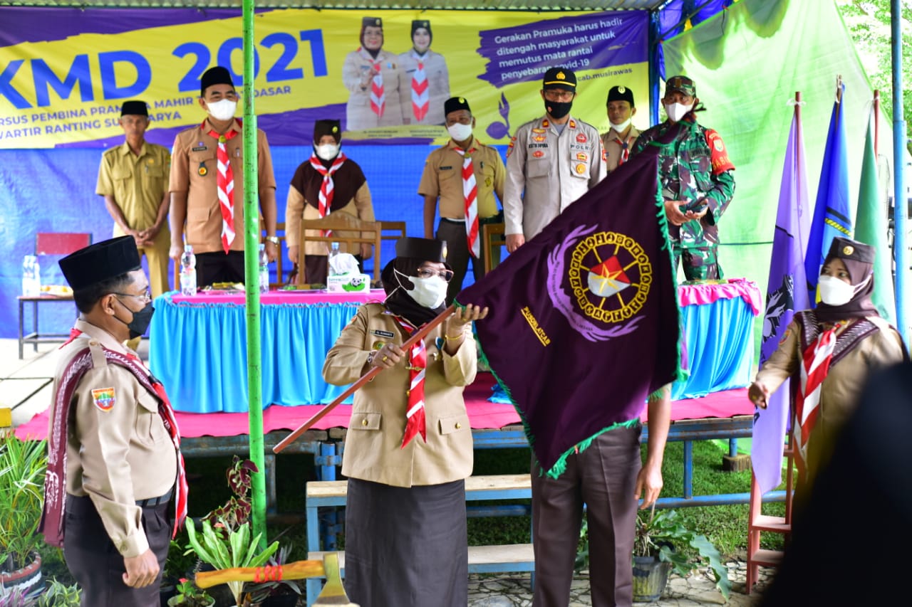 Wabup Musi Rawas Hadiri Penutupan Kegiatan KMD Pembina Pramuka