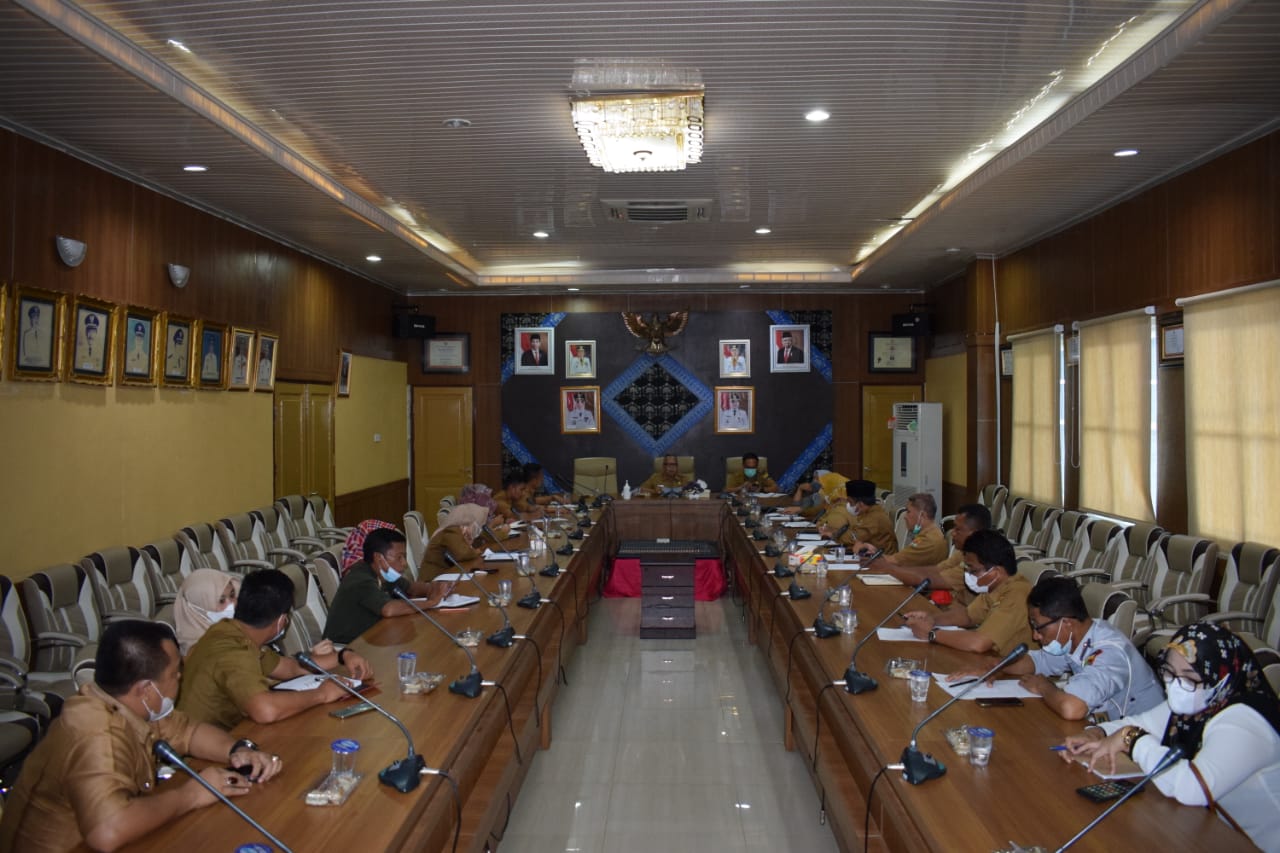 Asisten I Pemerintahan dan Kesra Pimpin Rapat Persiapan Peringatan (HKG-PKK) ke-49