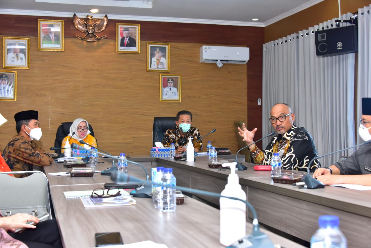 Audiensi Bupati bersama PT. Deltamas Solusindo di Rumah Dinas Bupati Musi Rawas