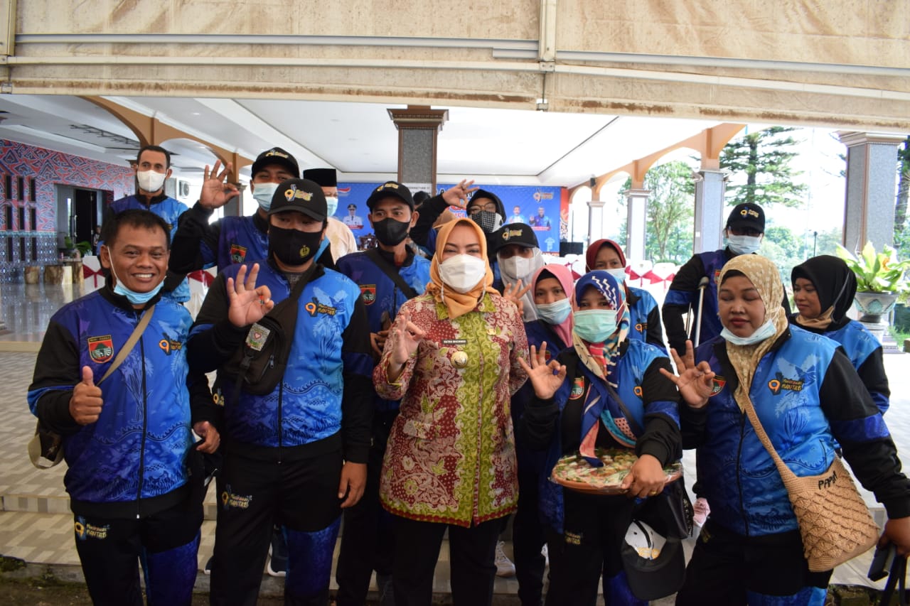 Bupati Lepas kontingen NPCI di Ajang PEPARPROV III Sumatera Selatan